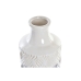 Vase DKD Home Decor Porcelæn Blå To-farvet 15 x 15 x 46 cm Middelhavet