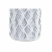 Váza DKD Home Decor Kék Kétszínű Porcelán Mediterrán 13 x 13 x 31 cm