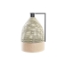 Βάζο DKD Home Decor Μαύρο Μέταλλο Καφέ Ανοιχτό καφέ (26 x 26 x 39 cm)