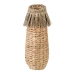 Vase Natur 12 x 12 x 40 cm Naturlig fiber