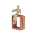 Decoratieve figuren Viool Gouden Hout Metaal 13 x 27 x 13 cm