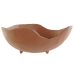 Centro de mesa DKD Home Decor Bege Terracota Urbana 27 x 27 x 11 cm (2 Unidades)