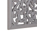 Wall Decoration Grey 60 x 1 x 60 cm DMF