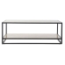 Sidobord DKD Home Decor Stål Silver Trä MDF (120 x 60 x 45 cm)