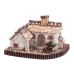 Décorations de Noël Multicouleur Polyfoam Maison 26 x 18,5 x 16 cm