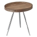 Side table DKD Home Decor Steel MDF Wood (45,8 x 45,8 x 47,5 cm)