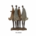 Decoratieve figuren DKD Home Decor Afrikaanse Hars Multicolour (33,5 x 14,5 x 41 cm)