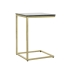 Mesa de apoio DKD Home Decor 40 x 46 x 65 cm Preto Dourado Mármore Ferro