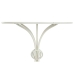 Mesa de apoio DKD Home Decor 81 x 81 x 81,5 cm Metal Branco