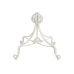 Mesa auxiliar DKD Home Decor 81 x 81 x 81,5 cm Metal Blanco