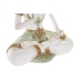 Decoratieve figuren DKD Home Decor 20,5 x 10,5 x 28,5 cm Bruin Boeddha Wit Orientaals (4 Onderdelen)