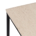 Mesa de apoio 45 x 35 x 63,5 cm Castanho Creme Mármore Ferro (2 Unidades)