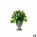 Plantă decorativă Pahar Plastic 25 x 36 x 25 cm (4 Unități)