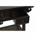 Console DKD Home Decor Černý Tmavě hnědá 85 x 35 x 80 cm