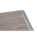 Consolle DKD Home Decor Marrone Trasparente Cristallo Legno di noce Legno MDF 160 x 45 x 80 cm