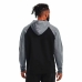 Men’s Hoodie Under Armour  Wordmark Colorblock Black