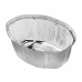 Tray Algon Chicken Oval 25 x 20 x 10 cm (24 Units)