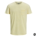 Maglia a Maniche Corte Uomo Jack & Jones 12171674 FLA Giallo