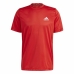 Maglia a Maniche Corte Uomo  Aeroready Designed To Move Adidas Designed To Move Rosso