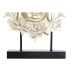 Figura Decorativa DKD Home Decor 27 x 8 x 33,5 cm Preto Dourado Buda Oriental (2 Unidades)