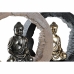 Dekoratívne postava DKD Home Decor Čierna Zlatá Buddha Orientálny 20,8 x 6 x 18,5 cm (2 kusov)