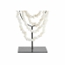 Figurine Décorative DKD Home Decor Collier Fer Coquillages (21 x 10 x 62 cm)