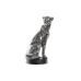 Dekorativ Figur DKD Home Decor Sølv Leopard Harpiks (19,5 x 16 x 31,5 cm)