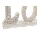 Figura Decorativa DKD Home Decor Branco Decapé 40,5 x 5 x 15 cm (2 Unidades)