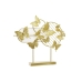 Figura Decorativa DKD Home Decor Dourado Metal Borboletas (63 x 9 x 58,4 cm)