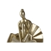 Figura Decorativa DKD Home Decor 17 x 23 x 14,5 cm Dourado Bailarina Ballet (2 Unidades)