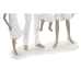 Decoratieve figuren DKD Home Decor 20,5 x 7,5 x 24,5 cm 20,5 x 6,5 x 24,5 cm Grijs Wit Familie (2 Stuks)