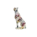 Decoratieve figuren DKD Home Decor Wit Multicolour Luipaard Modern 16 x 8 x 25 cm