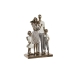 Decoratieve figuren DKD Home Decor 24 x 11,5 x 34 cm Multicolour Familie (2 Stuks)