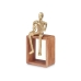 Decoratieve figuren Saxofoon Gouden Hout Metaal 13 x 27 x 13 cm