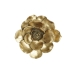 Decoração de Parede DKD Home Decor Dourado Flor 19,5 x 5,5 x 19,5 cm