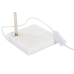 Desk lamp DKD Home Decor Golden White (15 x 15 x 33 cm)