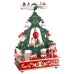 Kerstversiering Multicolour Hout Vliegtuig 18,3 x 12,7 x 24 cm