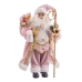 Kerstversiering Roze Plastic Polyresin Weefsel 45 cm