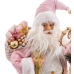 Kerstversiering Roze Plastic Polyresin Weefsel 45 cm