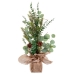 Ornament de Crăciun Verde Natural Plastic Fibră Ananași 63,5 cm