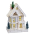 Kerstversiering Wit Hout Huis 23 x 14 x 32 cm