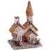 Julekule Flerfarget Naturell Polyfoam Hus 20 x 16 x 28,5 cm