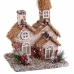 Kerstversiering Multicolour Natuurlijk Polyfoam Huis 20 x 16 x 28,5 cm