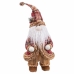 Julgranskula Multicolour Polyfoam Tyg Tomte 22 x 20 x 50 cm