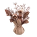 Kerstversiering Koper Plastic Ananas Bloempot 15 x 15 x 30 cm