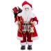 Kerstversiering Multicolour Polyresin Weefsel Kerstman 27 x 19 x 60 cm