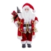 Kerstversiering Multicolour Polyresin Weefsel Kerstman 22 x 17 x 45 cm