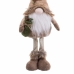 Kerstversiering Beige Metaal Weefsel 18 x 9 x 53 cm