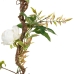 Decoratieve Bloemen 100 x 27 x 20 cm Wit Pioenroos