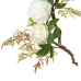 Dekorativa blommor 160 x 30 x 24 cm Vit Pion